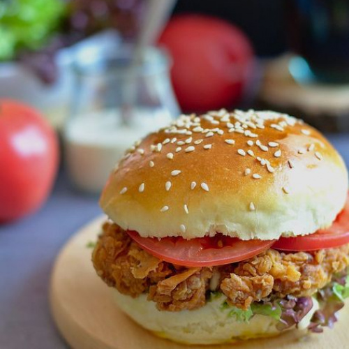 Burgeris su vištiena